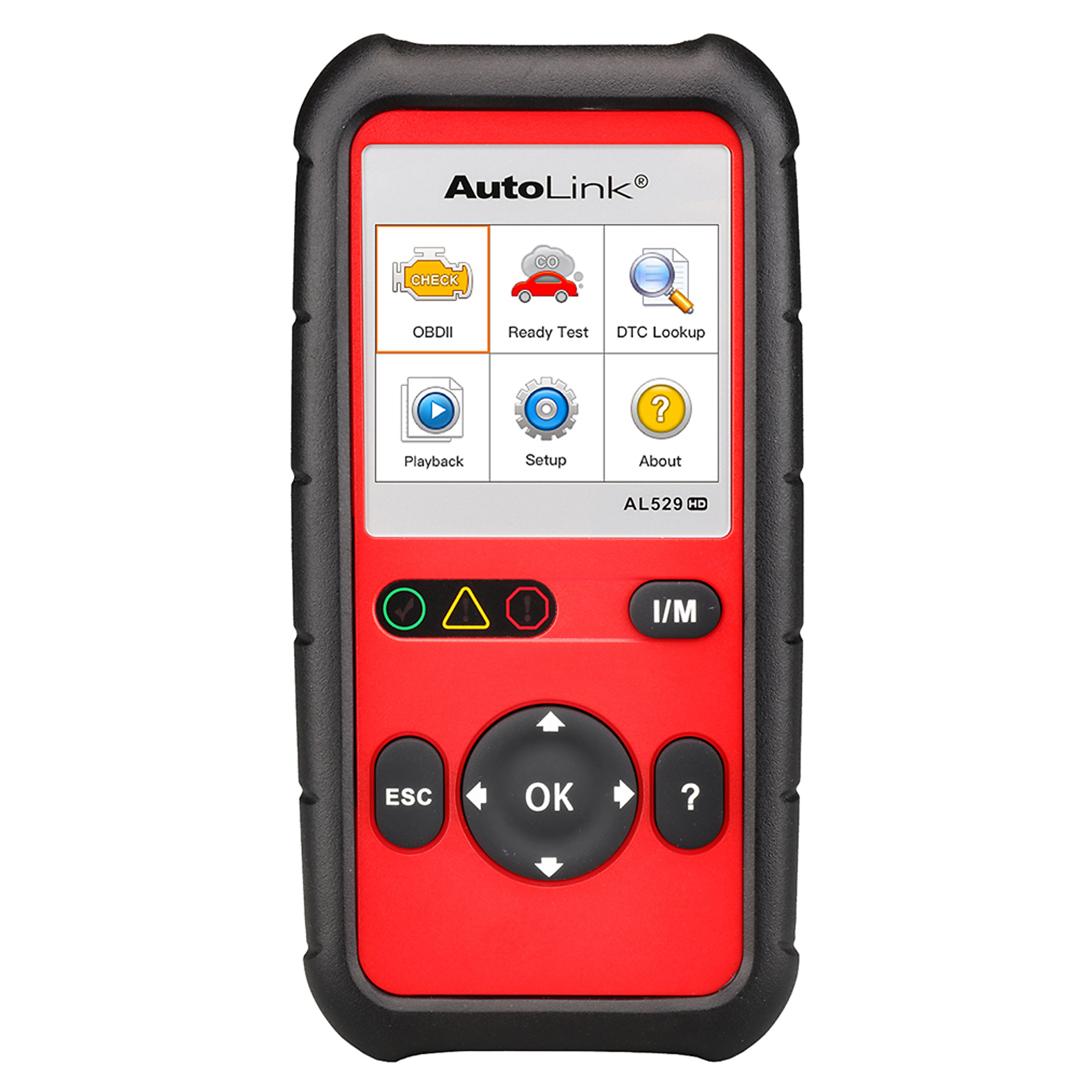 Autel Heavy Duty Vehicle Code Reader — Supports J1939 and J1708, 10 OBDII Test Modes, Color Screen, Model# AL529HD